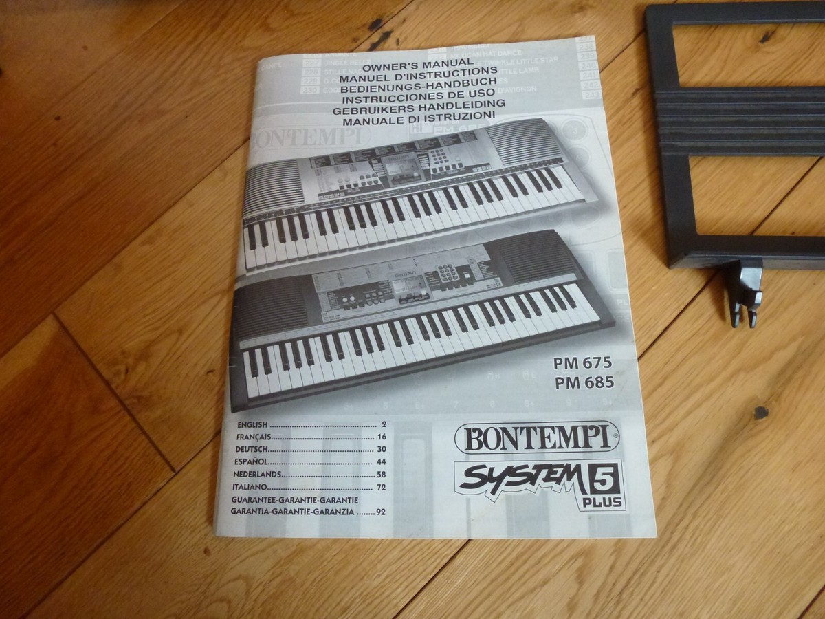 Bontempi PM685 Electric Keyboard UK
