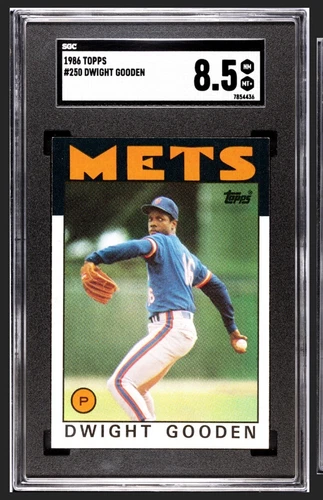 1986 Topps Dwight Gooden SGC 8.5 NM MT #250 New Slab