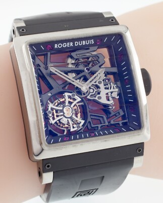 Roger Dubuis Titan König Quadratisch Tourbillon Uhr Limitierte Edition Of 280