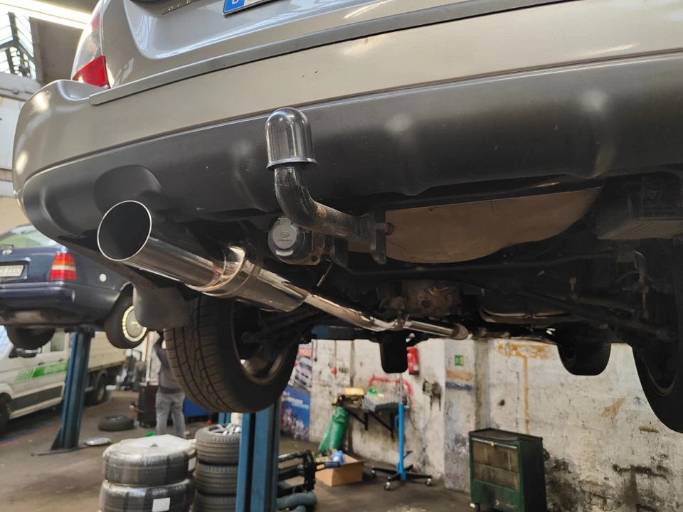 SUBARU FORESTER SG 2.5 Edelstahl Sportauspuff Don Silencioso ROAR 1x104 - Bild 4 von 4