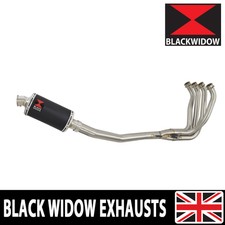 Kawasaki ZX12R ZX-12R Ninja Impianto di Scarico Nero Silenziatore Inox BN23V