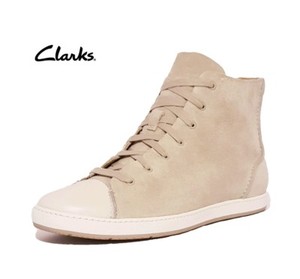 clarks grey trainers