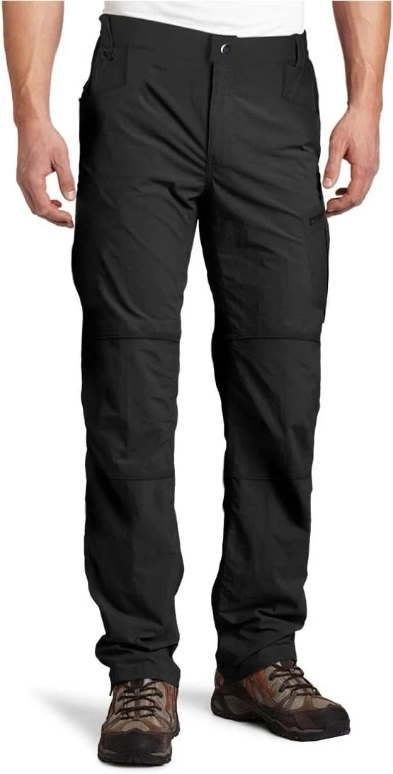 Men's Stretch Cargo Pants Water Resistant Lightweight Outdoor black size 32*32