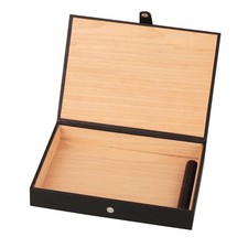 Humidor umidificatore porta 8-10 sigari cubani in eco pelle Astuccio portasigari