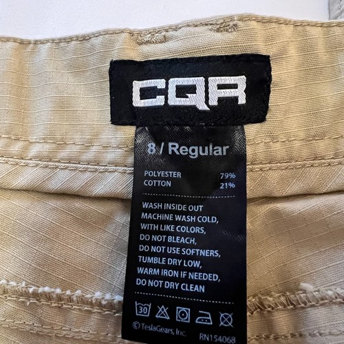 Lot of 2 CQR Gears Tactical Pants Cargo Sz 8 Regular Khacki Ripstop Fabric (b) - Picture 5 of 9