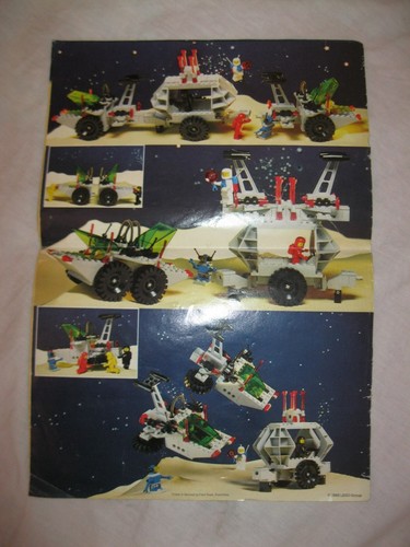 Vintage 1985 LEGO SPACE SET 6952 SOLAR POWER TRANSPORTER COMPLET BOÎTE NOTICE - Photo 3/24