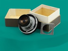 Vintage PENTACON 2.7x MAGNIFYING viewfinder EYECUP diopter correction with box