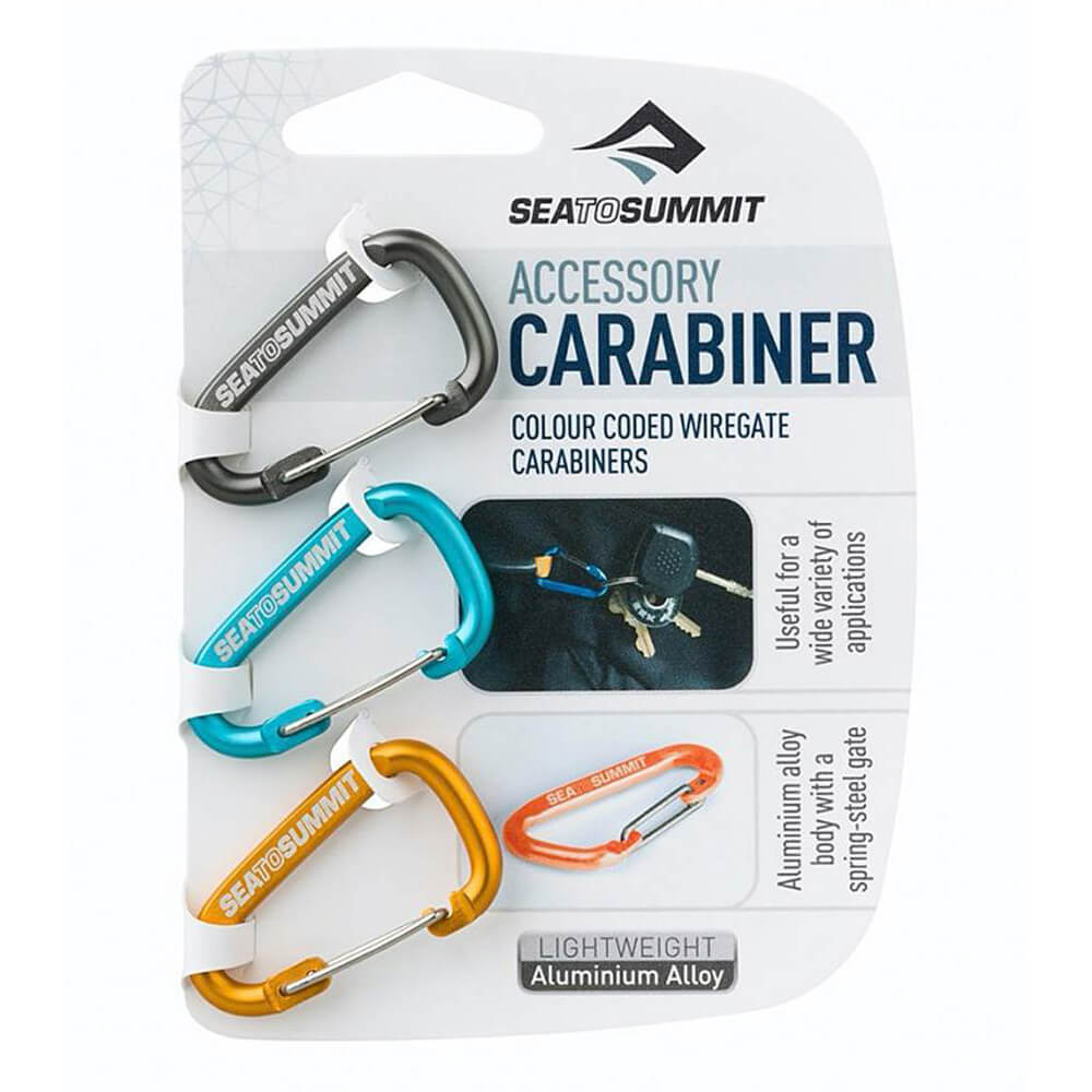 Moschettoni accessori Sea to Summit Attrezzatura leggera da esterno (confezione