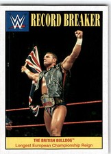 2016 Topps WWE Heritage #21 The British Bulldog Record Breakers