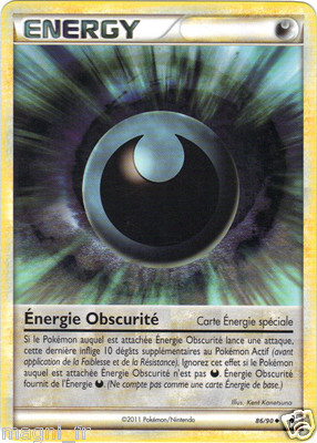 Pokemon No. 86/90 - Energy - Energy Darkness (A685)