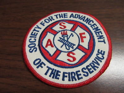 Society for the Advancement of the Fire Service Patch         QQ