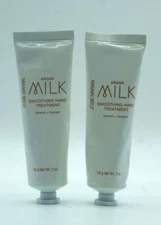  2 X Josie Maran Argan Milk Smoothing Hand Treatment Smooth Hydrate 2 Oz. SEALED
