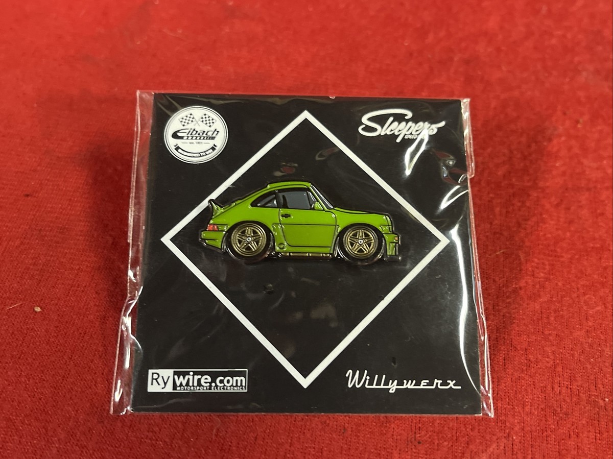 Leen Customs Pin Garage Eibach Sleepers PORSCHE 911 SC GREEN OE