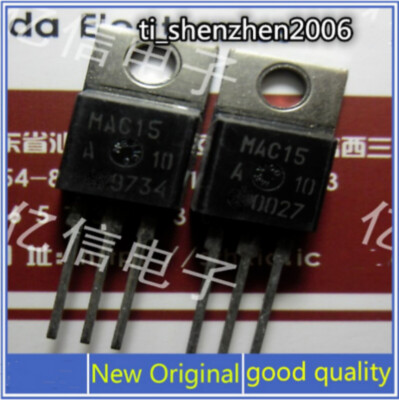 2Pcs/Lot New   SCR Triode MAC15A-10 MAC15A10 Good Quality #D9