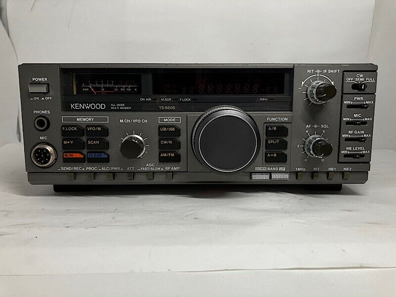 Kenwood TS-680S All Mode Multiband Transceiver Ham Radio Kenwood TS-680S All Mode Multiband Transceiver Ham Radio