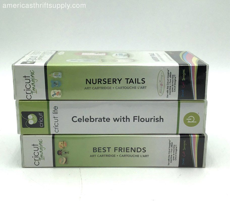 Cricut Jukebox Cartridge Station Die Cutting Machine Mixed Lot eBay