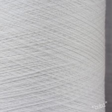 SOFT 3 PLY PIMA COTTON YARN 400g CONE OPTIC WHITE MACHINE KNITTING CROCHET WEAVE