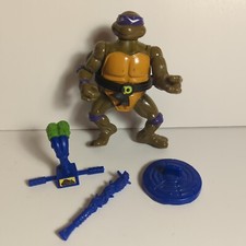 Head Droppin' Don Teenage Mutant Ninja Turtles 1991 TMNT Playmates Action Figure