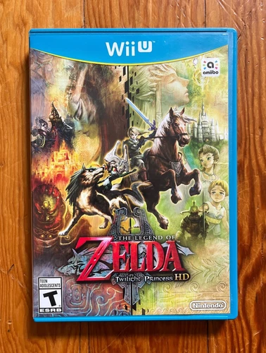 The Legend of Zelda: Twilight Princess HD for Nintendo Wii U *Tested* Very Clean