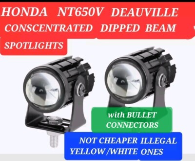 HONDA NT650V DEAUVILLE LED QUADRATISCHES KONZENTRIERTES ABBLENDLICHT (NICHT ILLEGAL GELB)