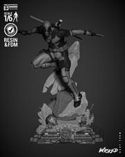 3D Resin Printed Deadpool Statue Kit - Model Kit - Deadpool  Wolverine Movie