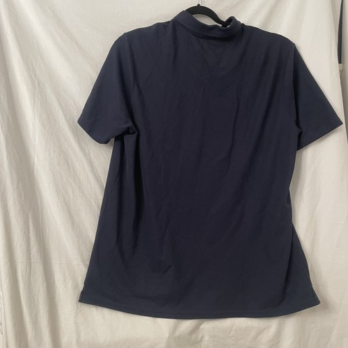 Tommy Bahama IslandZone Polo Shirt Mens 2XL Navy Blue Short Sleeve - Picture 5 of 13