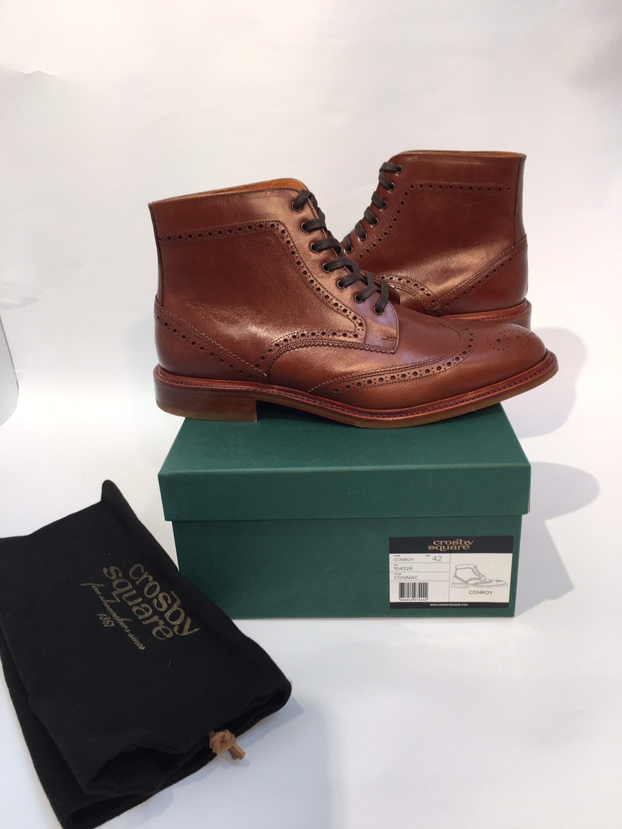 Crosby Square Caramel Wingtip Boots in EU 45 / USA 12 Crosby Square Products for Sale up to 90% Off Retail: Poshmark main image 4
