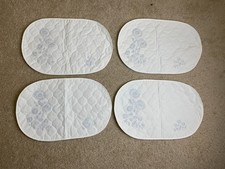 Lot of 4 Baby Breathable Bassinet Sheets Mattress Pad Soft Bedding Covers
