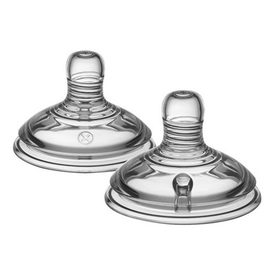 Trinksauger 2er Set Tommee Tippee Closer to Nature Silikon Anti-Kolik ab 0M+