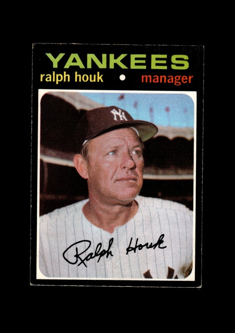 1971 O-Pee-Chee Set-Break #146 Ralph Houk EX-EXMINT *GMCARDS*