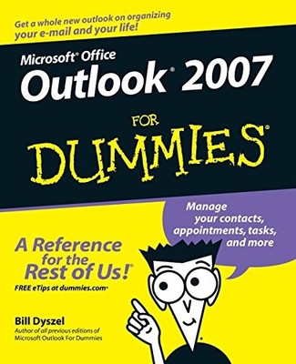 Outlook 2007 For Dummies by Dyszel, Bill 0470038306 FREE Shipping