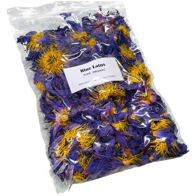 Getrockneter natürlicher frischer blauer Lotusblütentee 100% reiner Kräutertee aus Sri Lanka80g