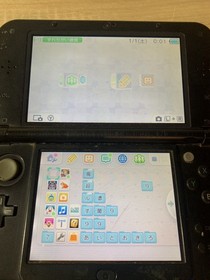 6739 Nintendo New 3DS LL Lime Black Normal Tested