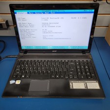 Acer Aspire 5733z-4477 15.6" Laptop Intel Pent P6200 2.13GHz 4GB RAM No HDD