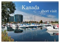 "Calendar 2027 · US Version · Kanada - Short Visit (Wall Calendar 2027 17\" × 12\""