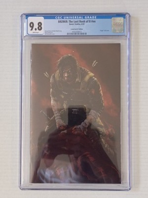 BRZRKR #nn The Lost Book Of B CGC 9.8 Grassetti Comictom101  Virgin Variant