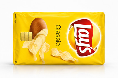 Lays Potato Chips Snack Bag Credit Card Skin Vinyl Sticker Debit Card Wrap