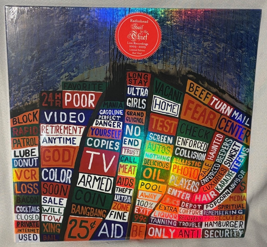 LP RADIOHEAD Hail To The Thief Live 2003-2009 (RED Vinyl 2025) NEW