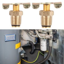 3x Luftkompressor Ablassventil, Messing Luftventil, Hohe Leistung, Heimgebrauch,