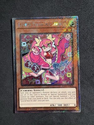 Live Twin Ki-sikil (Platinum Secret Rare) RA04-EN035 Quarter Century Stampede...