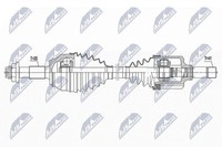 NTY Antriebswelle Links, Vorderachse U.A. FüR CitroËN, Fiat, Peugeot