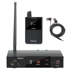 UHF Wireless in-Ear Monitor System with Earphone,180Ft, Rack Mount, Professional