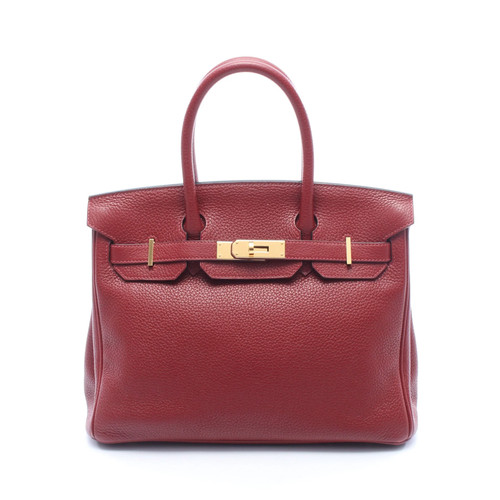 Hermes Birkin 30 Handbag Bordeaux Leather #RCB4248