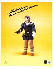 Kim D.M. Simmons Signed Kenner Star Wars Han Solo 8 1/2 x 11 Photo Beckett