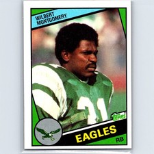 1984 Topps Wilbert Montgomery #331 Philadelphia Eagles
