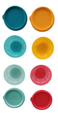 Tupperware - Kids Toy Bowls 2 ox - Blue, Yellow, Green, Orange - New