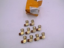 10 Pack Parker Air Brake 90° D.O.T Compression Fittings For J844 Tubing