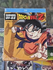 Dragon Ball Z Seasons 01-03 Episodes 001-107 Blu-ray Box Set NEW SEALED