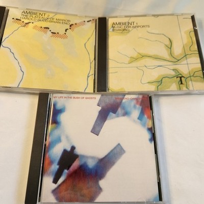 Brian Eno Ambient 1 & 2 Music For Airports Mirror My Life Bush Of Ghosts CD Lot