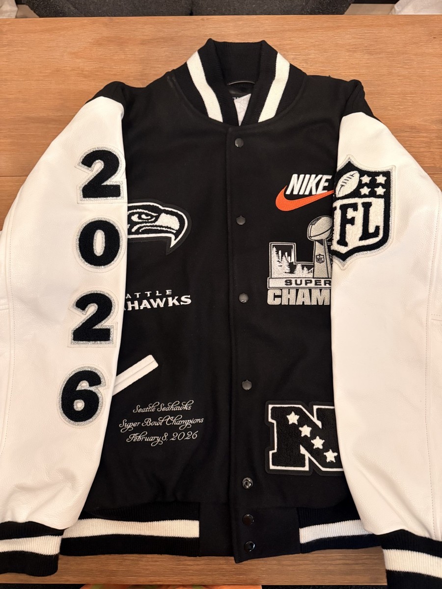 Nike X Seattle Seahawks X Super Bowl LX Destroyer Jacket SZ XXL In